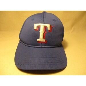 Texas Rangers Hat Cap Boys Strap Back Blue Logo Baseball Embroidered Kids Youth